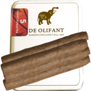 Bild von 5 De Olifant Giant Sumatra Cigarillos