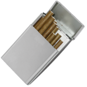 Bild von 1 Klappetui silber ,leer