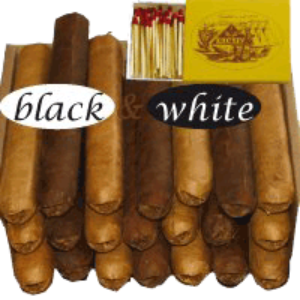 Bild von 22 black & white helle und dunkle Cigarren