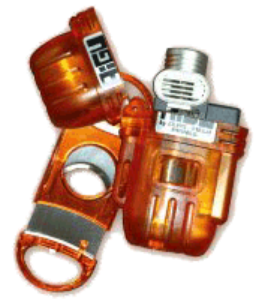 Bild von 1 Jet-Flame Feuerzeug mit Cutter