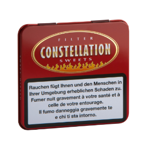 Bild von 5 x 10 Constellation Sweets mit Filter in 5 Metallböxli