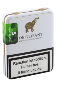 Bild von 5 De Olifant Giant Brasil  Cigarillos