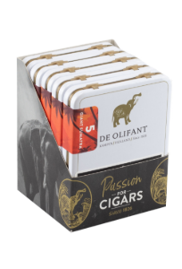 Bild von 5 De Olifant Giant Sumatra Cigarillos